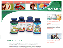 Tablet Screenshot of canmedical.com